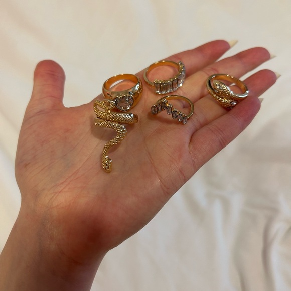 Snake set rings - Picture 4 of 6